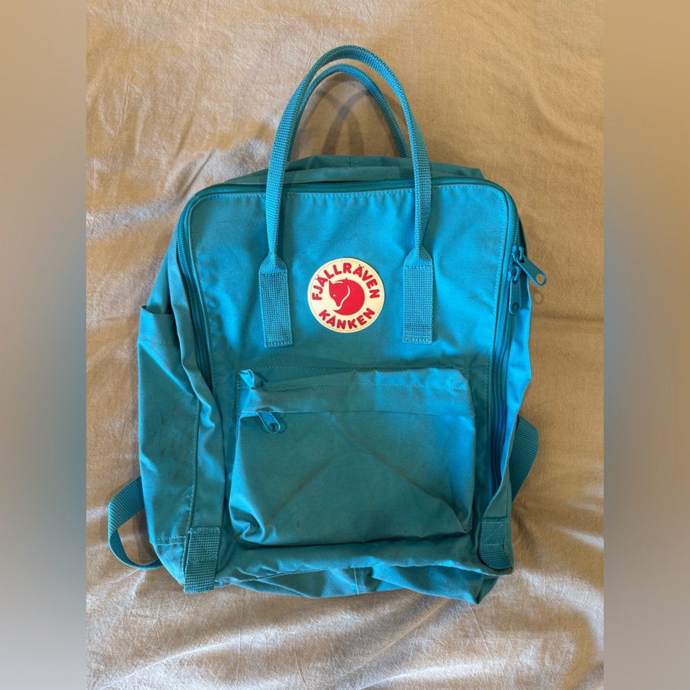 Fjallraven Turquoise Backpack